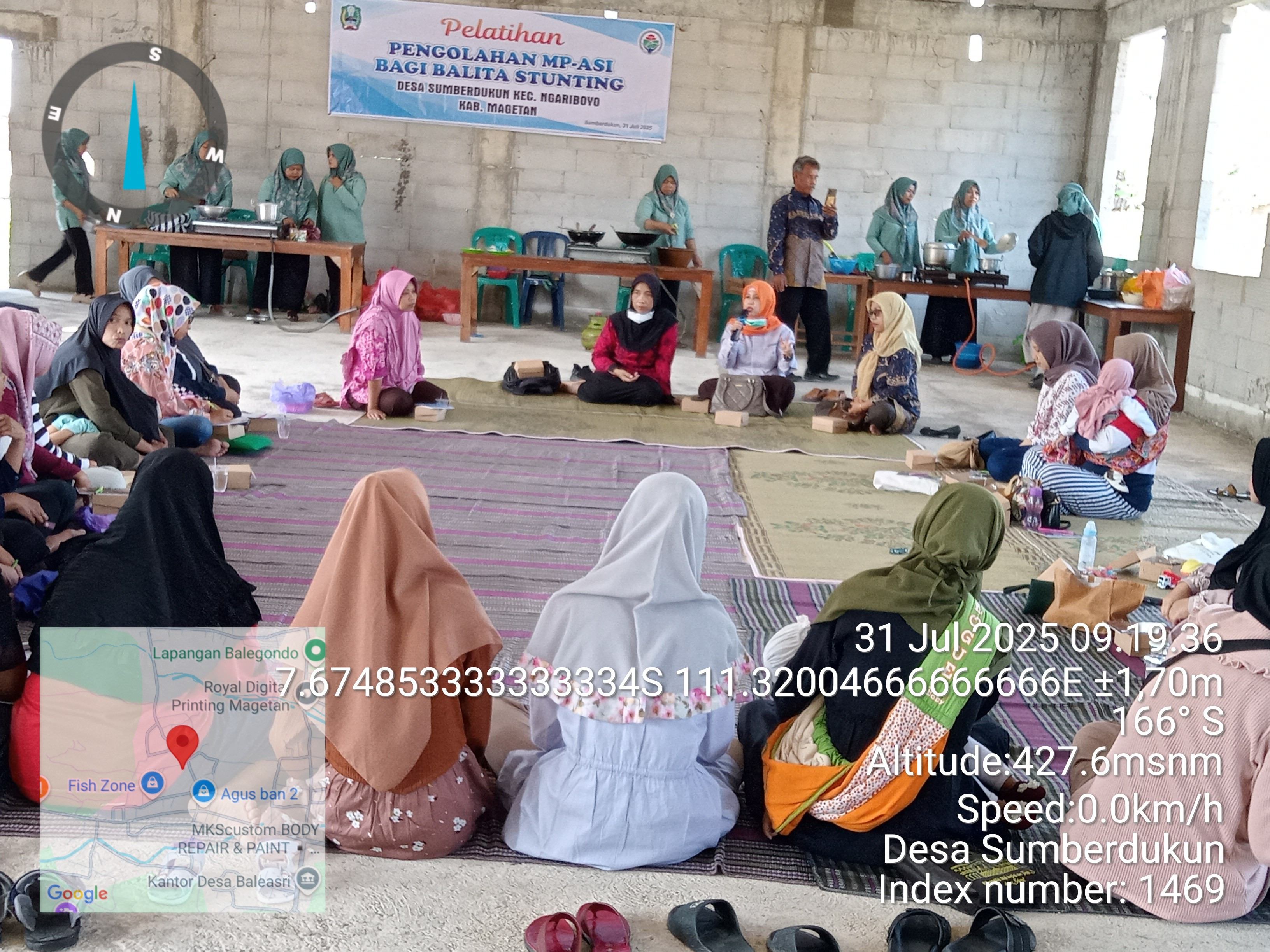 PELATIHAN PENGELOLAAN MP-ASI BAGI BALITA STUNTING 