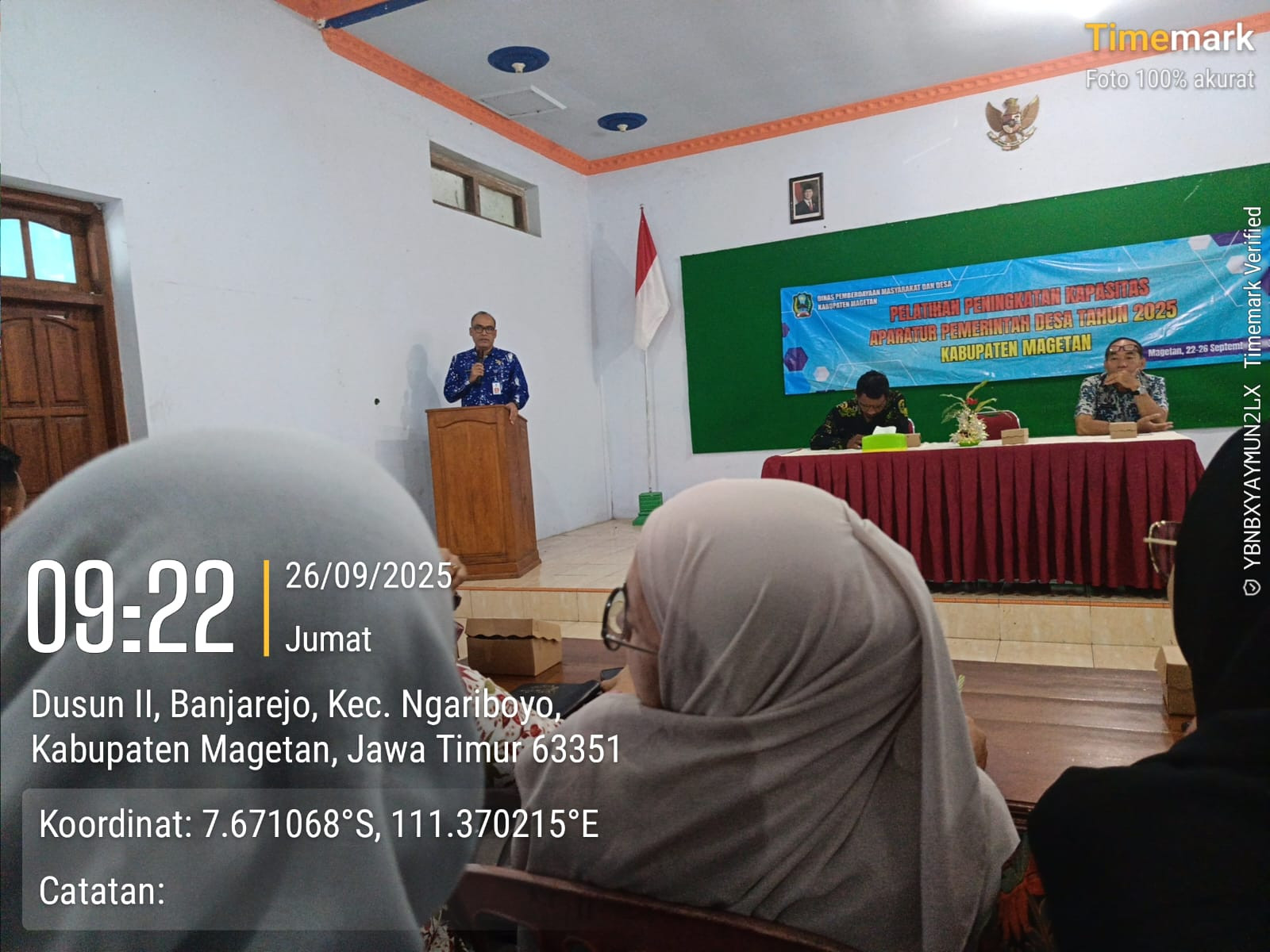 PELATIHAN PENINGKATAN KAPASITAS APARATUR PEMERINTAH DESA TAHUN 2025 