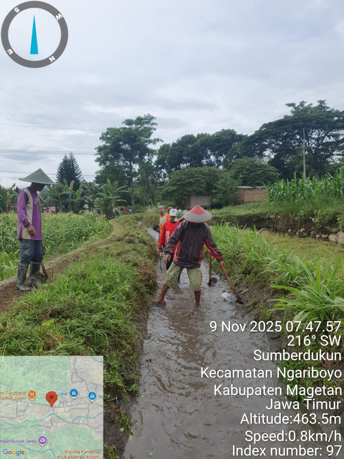 GUGUR GUNUNG KERJA BAKTI NGRESIKI KALI