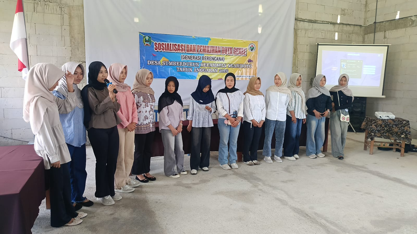SOSIALISASI DAN PEMILIHAN DUTA GENRE TINGKAT DESA SUMBERDUKUN TAHUN 2026