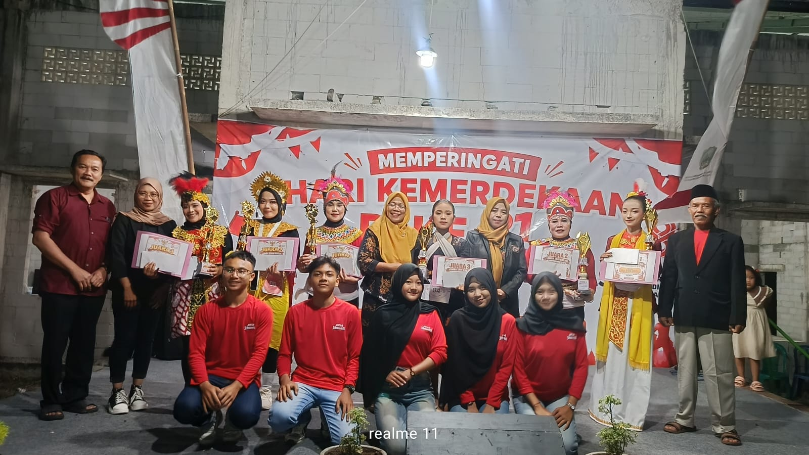 SEMARAK HUT KE-81 KEMERDEKAAN RI, DESA SUMBERDUKUN GELAR LOMBA TARI KREASI DAN SENAM KREASI